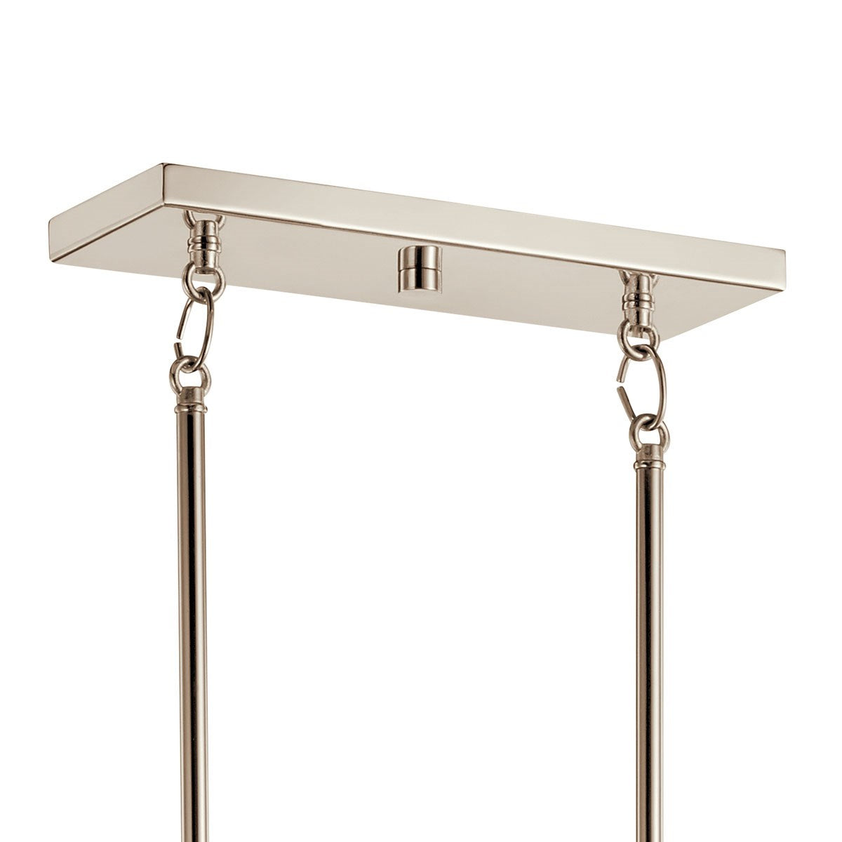 Kichler - 52379PN - Five Light Linear Chandelier - Everett - Polished Nickel