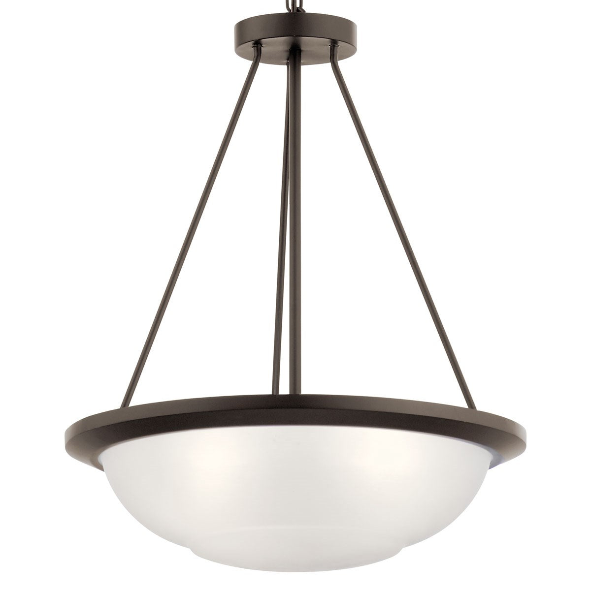 Kichler - 52393OZ - Three Light Pendant - Ritson - Olde Bronze