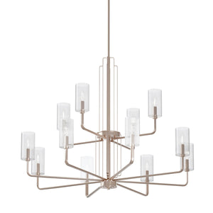 Kichler - 52412PN - 12 Light Chandelier - Kimrose - Polished Nickel