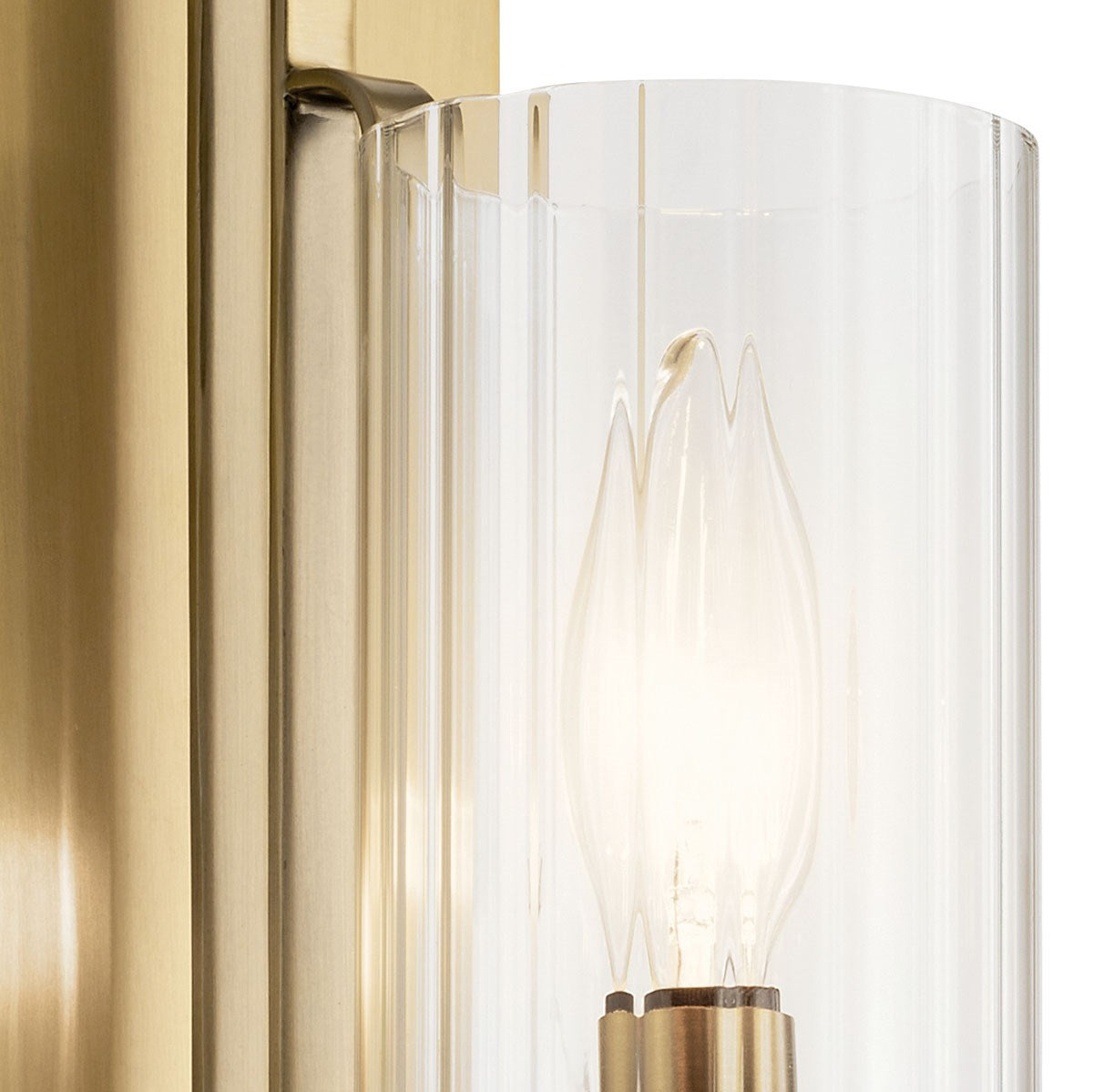 Kichler - 52415BNB - One Light Wall Sconce - Kimrose - Brushed Natural Brass