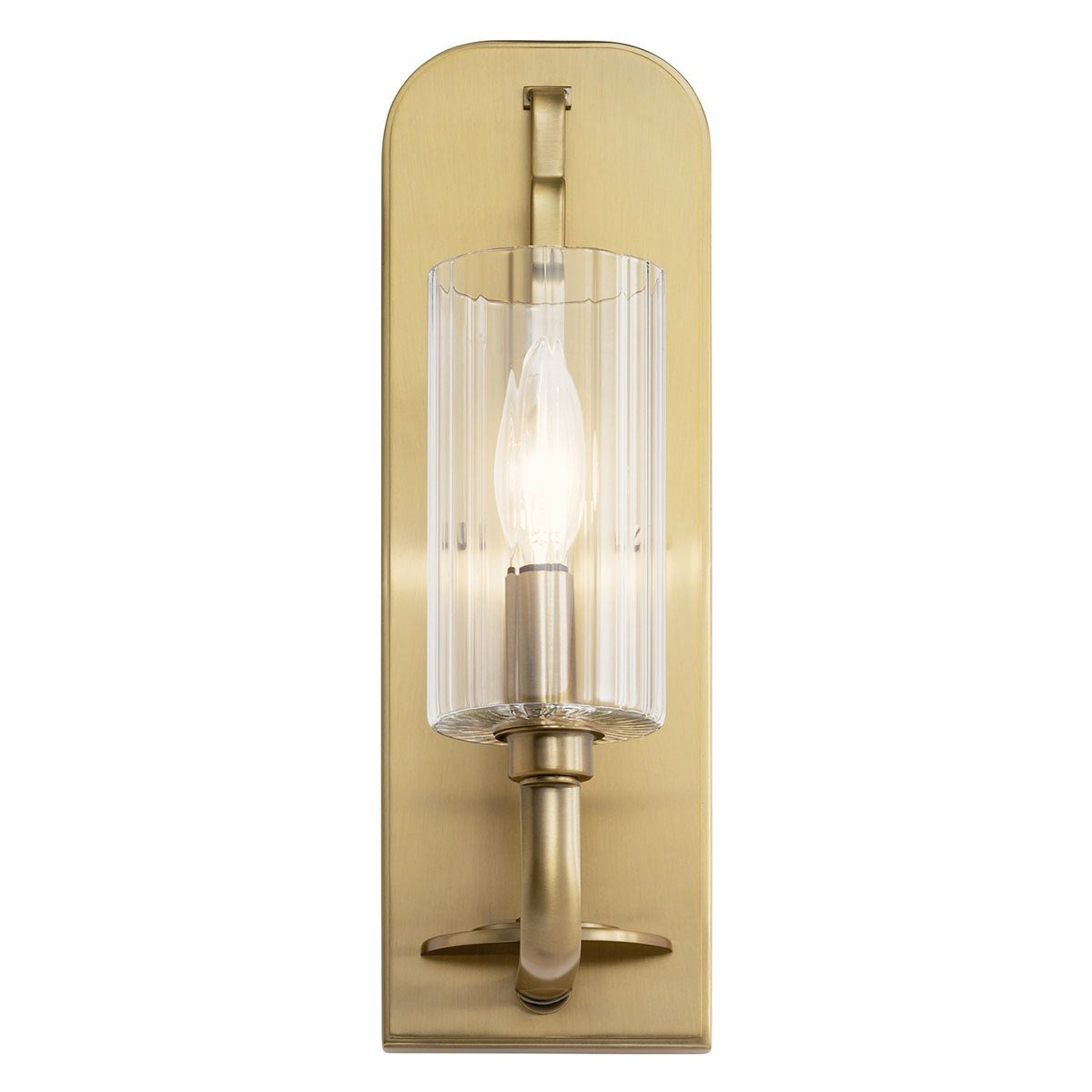 Kichler - 52415BNB - One Light Wall Sconce - Kimrose - Brushed Natural Brass