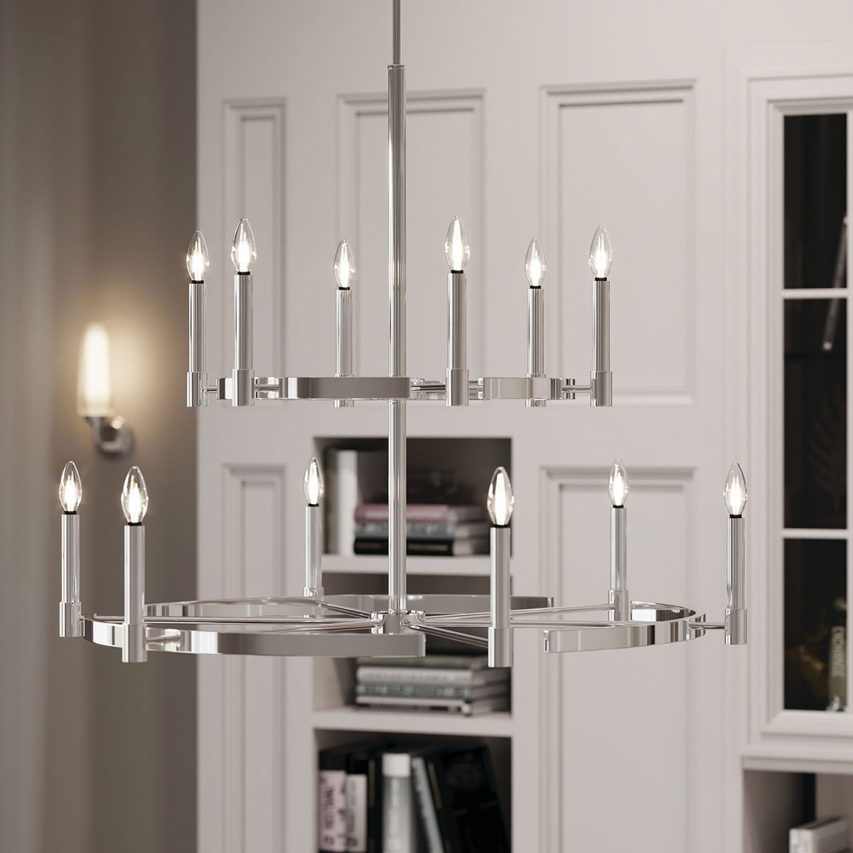 Kichler - 52428PN - 12 Light Chandelier - Tolani - Polished Nickel