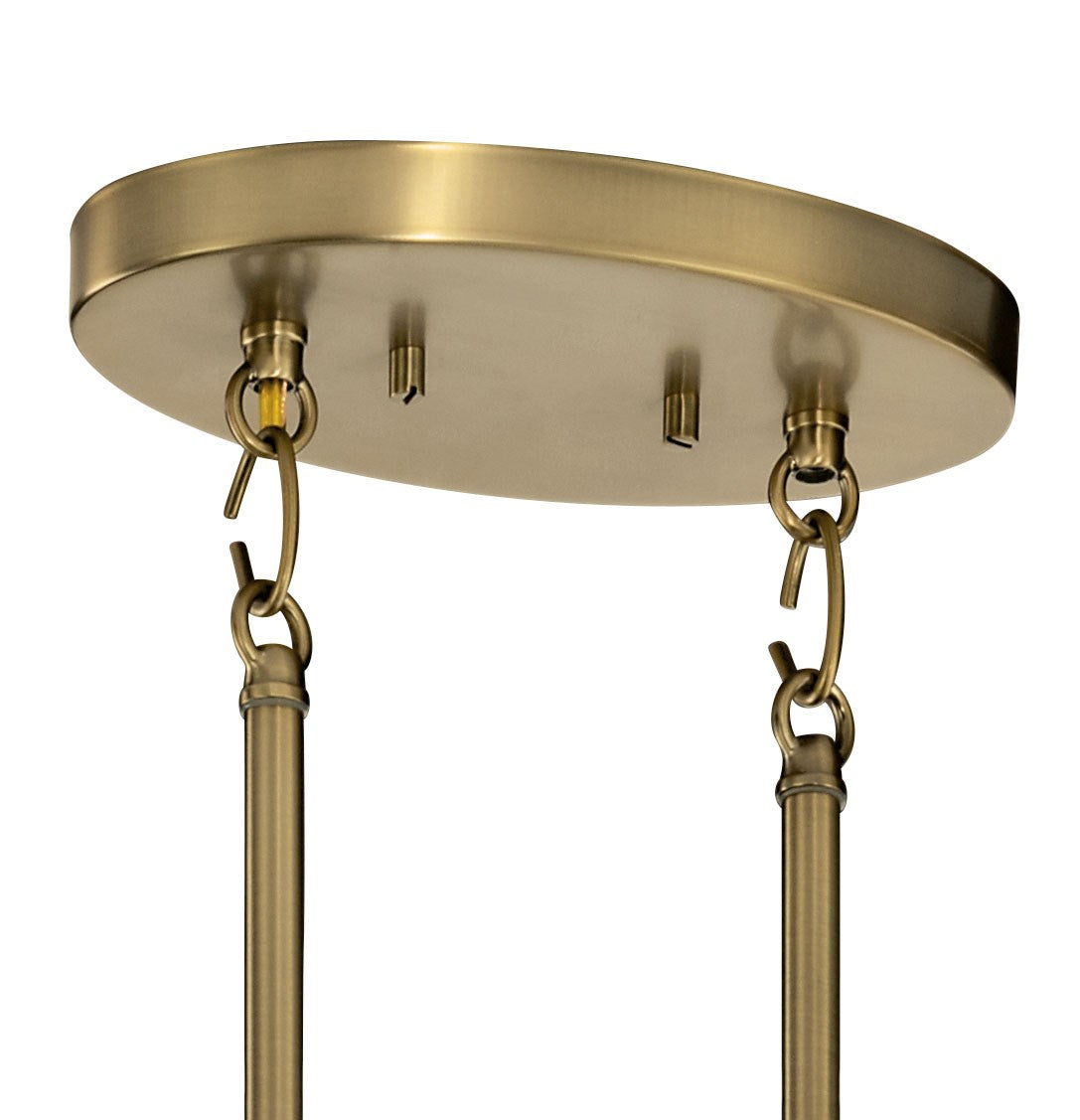 Kichler - 52429BNB - Eight Light Chandelier - Tolani - Brushed Natural Brass