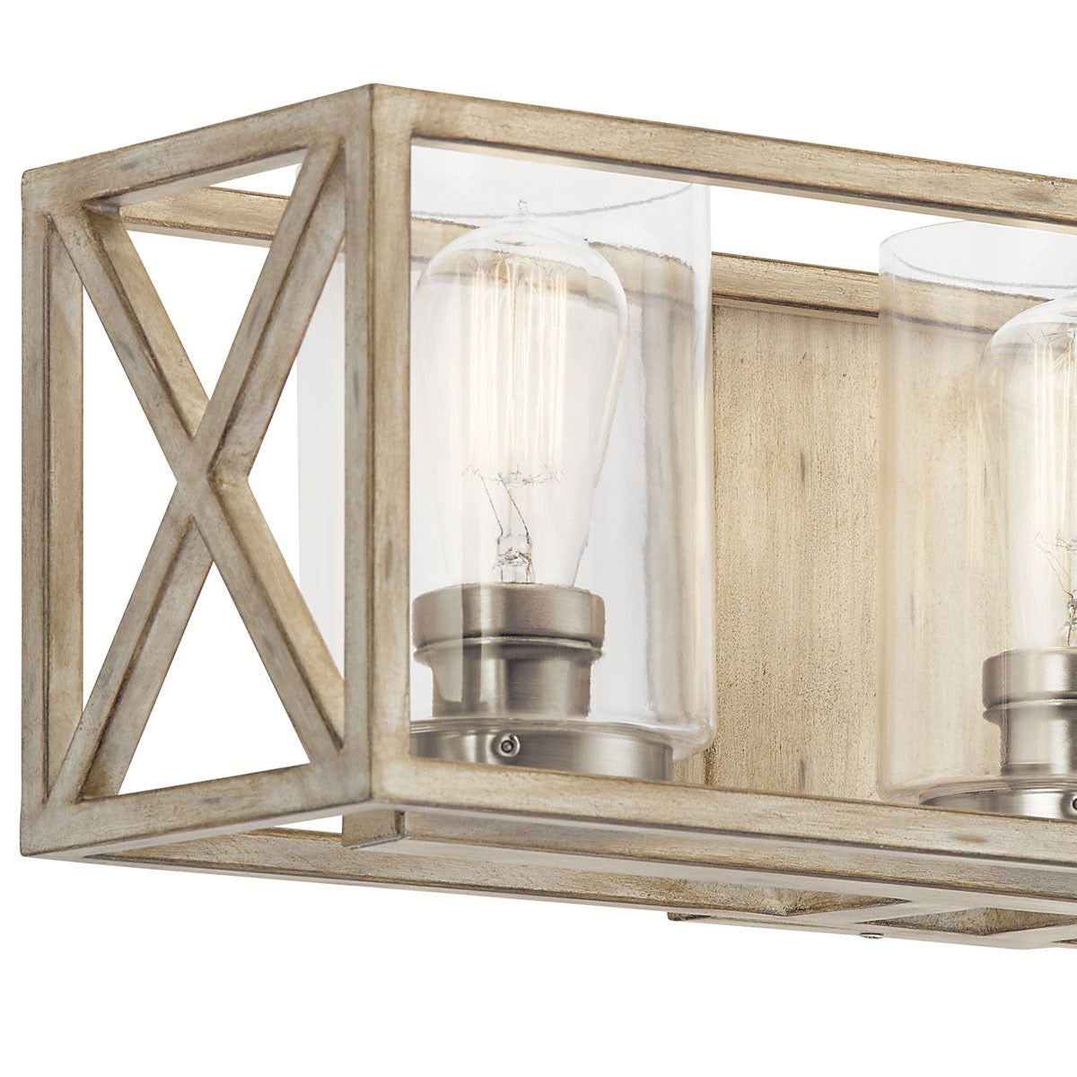 Kichler - 55065DAW - Three Light Bath - Moorgate - Distressed Antique White