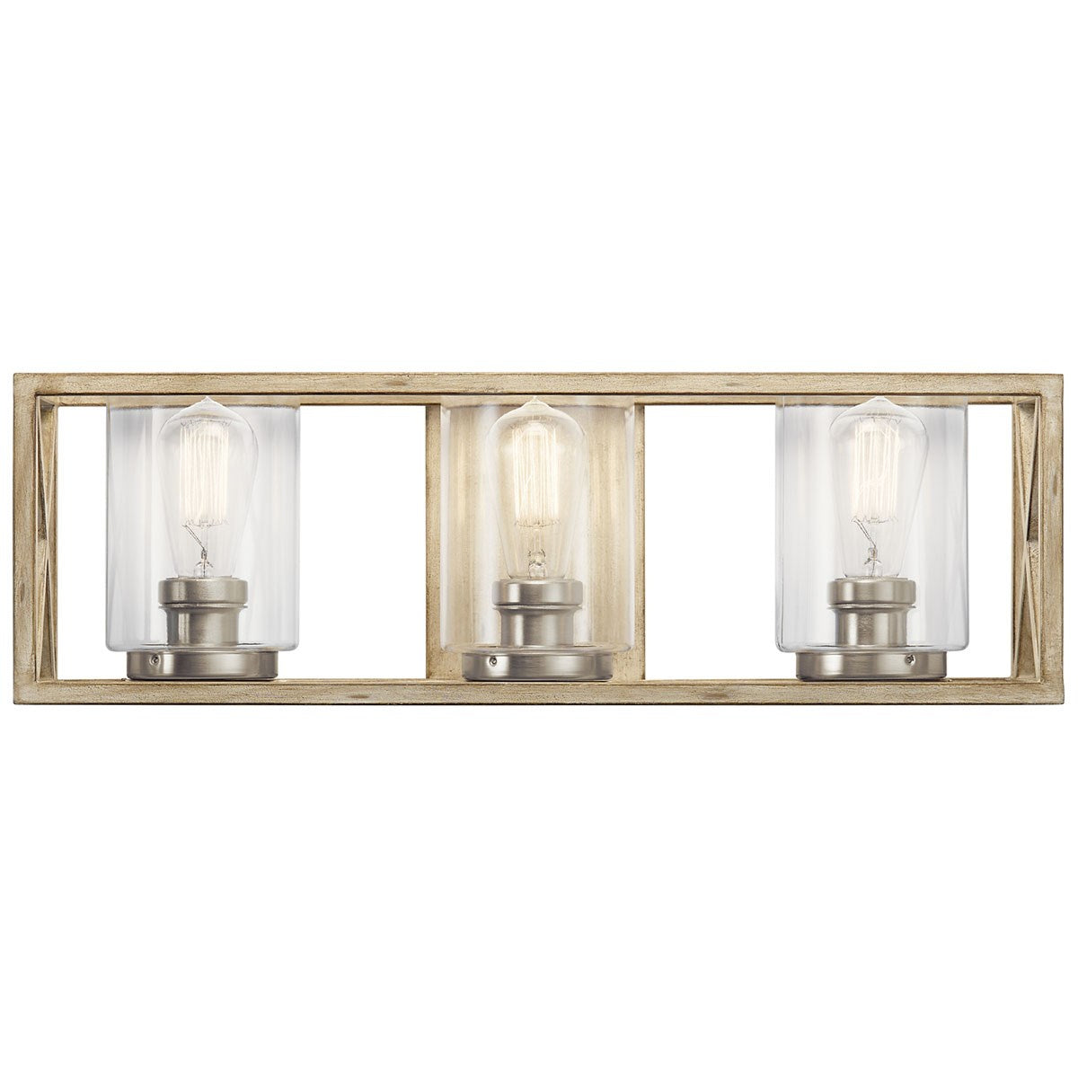 Kichler - 55065DAW - Three Light Bath - Moorgate - Distressed Antique White