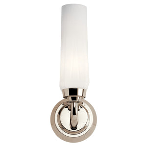 Kichler - 55073PN - One Light Wall Sconce - Truby - Polished Nickel