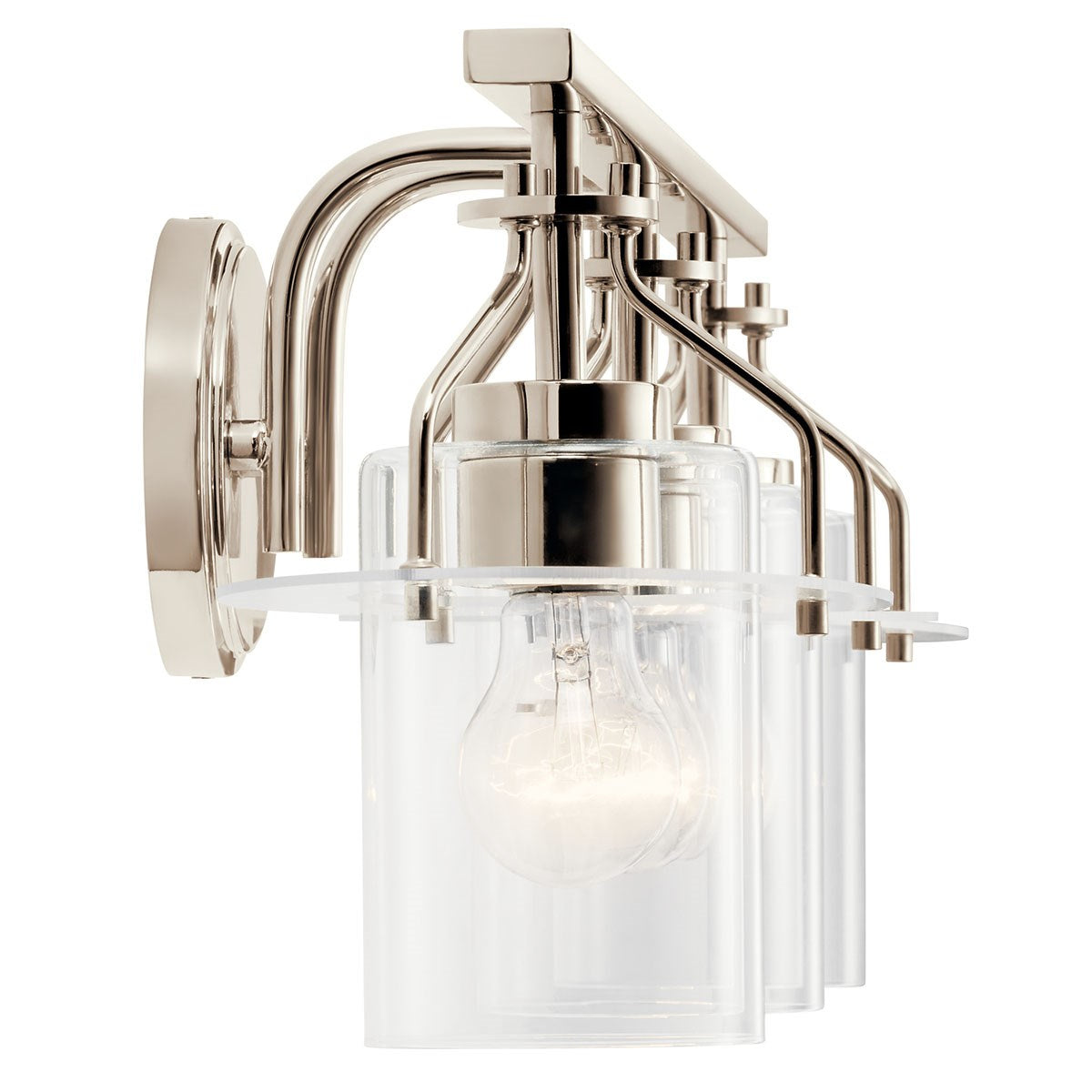 Kichler - 55079PN - Three Light Bath - Everett - Polished Nickel