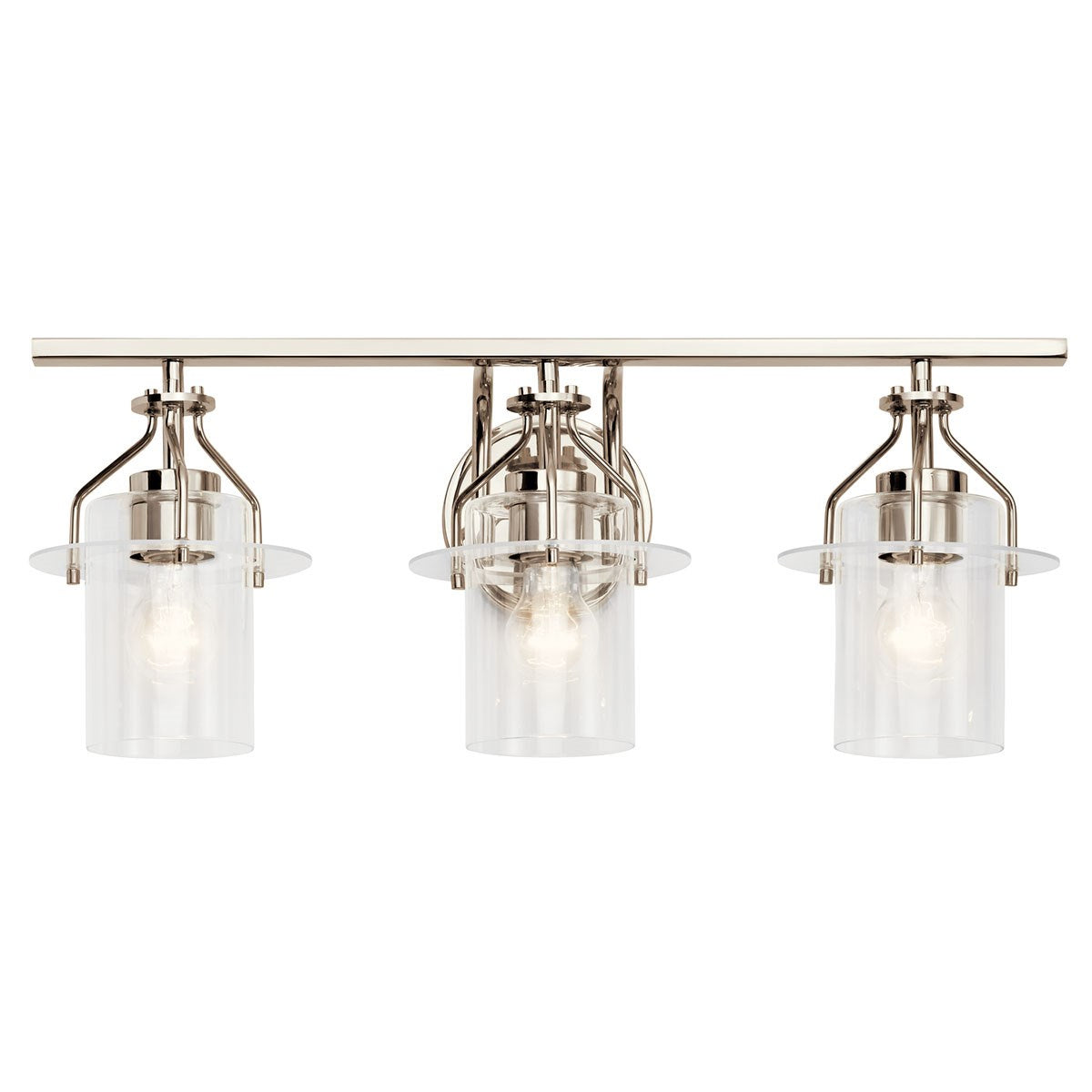 Kichler - 55079PN - Three Light Bath - Everett - Polished Nickel