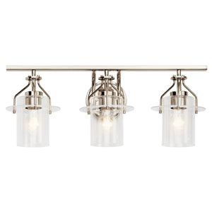 Kichler - 55079PN - Three Light Bath - Everett - Polished Nickel