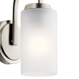 Kichler - 55085NI - One Light Wall Sconce - Kennewick - Brushed Nickel