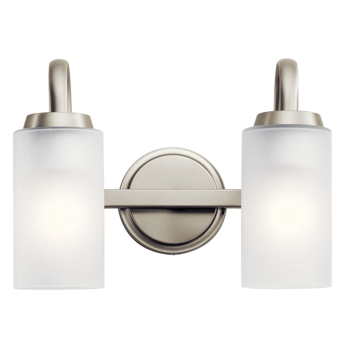 Kichler - 55086NI - Two Light Bath - Kennewick - Brushed Nickel