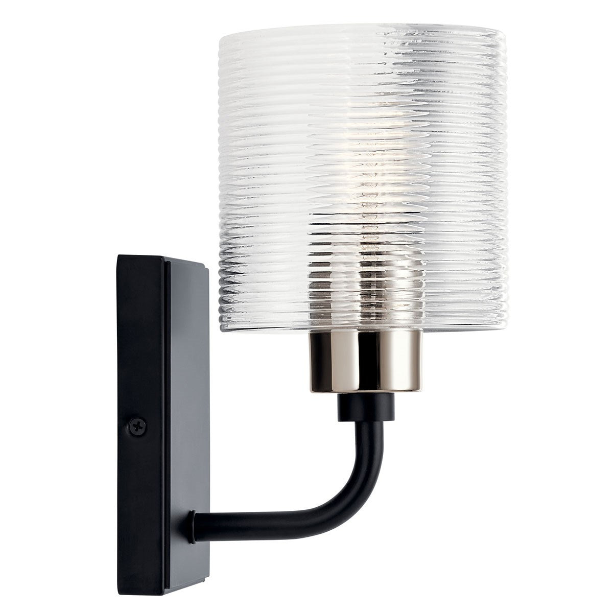 Kichler - 55105BK - One Light Wall Sconce - Harvan - Black