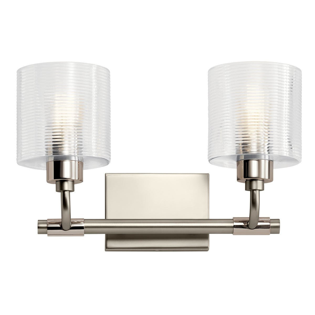 Kichler - 55106SN - Two Light Bath - Harvan - Satin Nickel