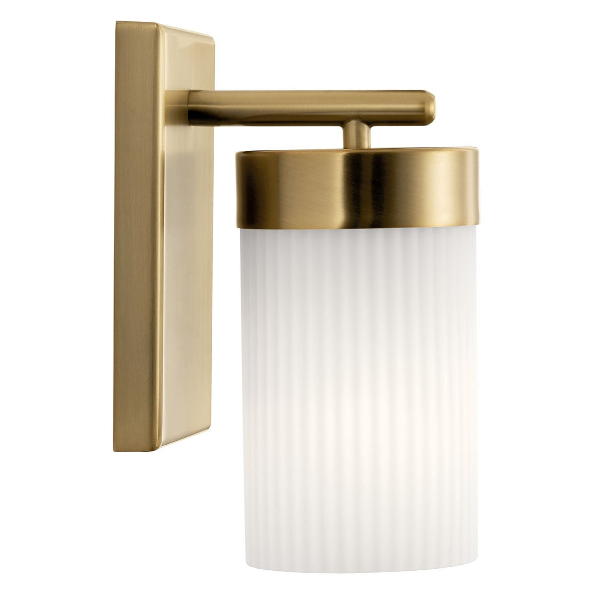 Kichler - 55110BNB - One Light Wall Sconce - Ciona - Brushed Natural Brass