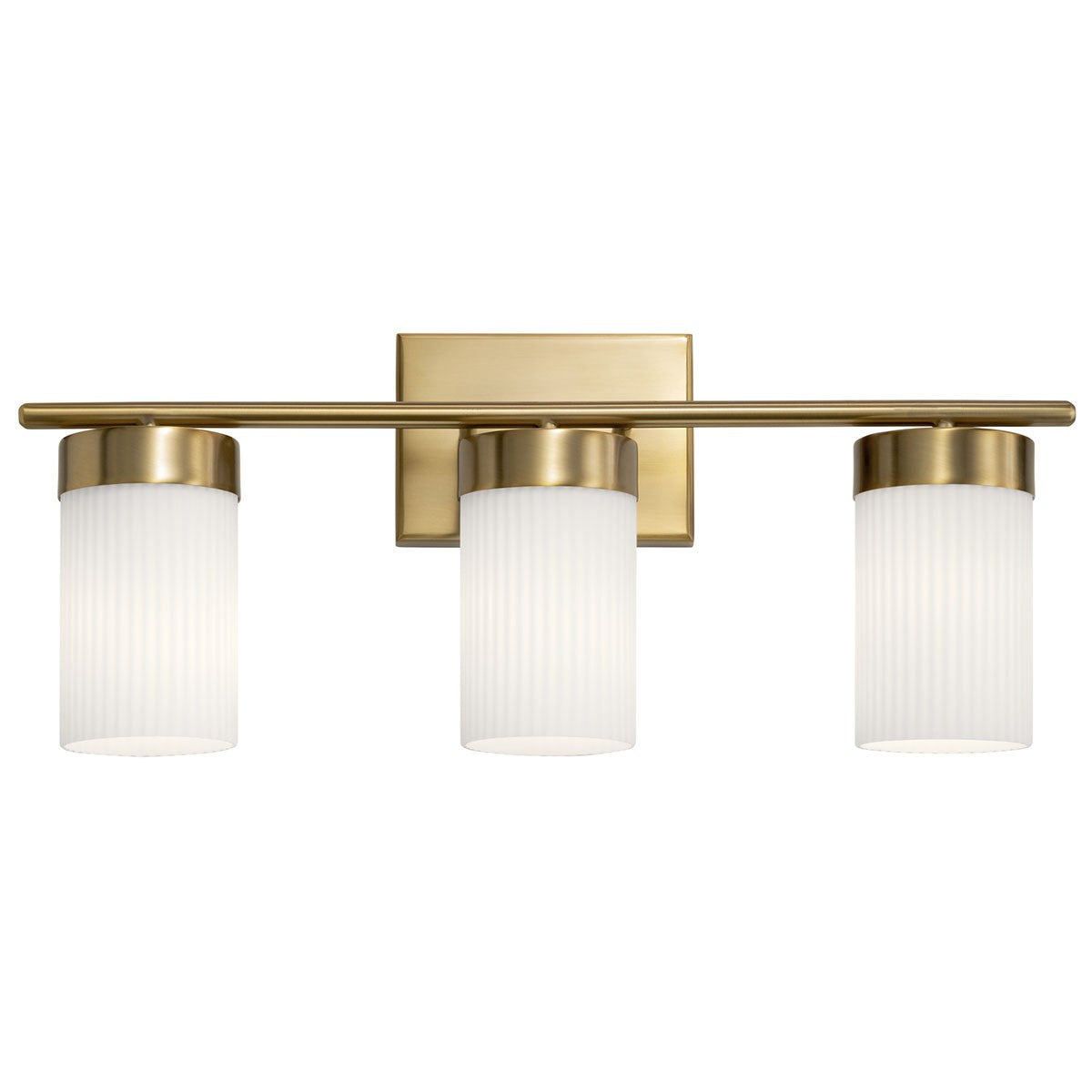 Kichler - 55112BNB - Three Light Bath - Ciona - Brushed Natural Brass