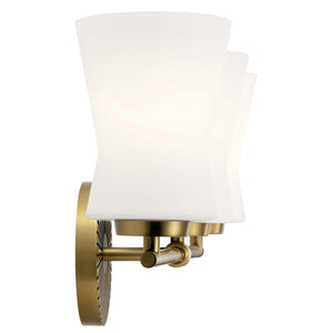 Kichler - 55117BNB - Three Light Bath - Brianne - Brushed Natural Brass