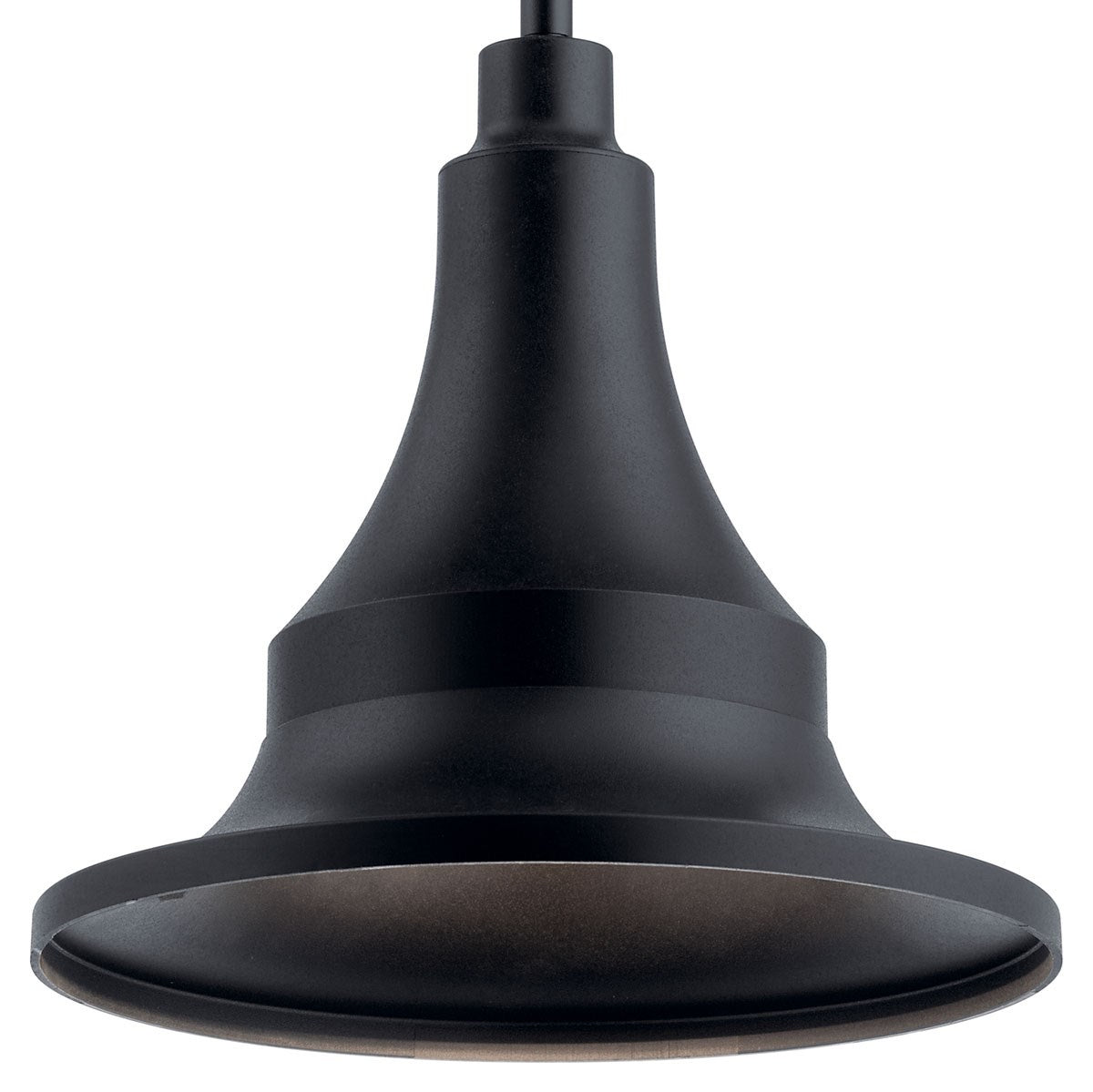 Kichler - 59057BKT - One Light Outdoor Pendant - Hampshire - Textured Black