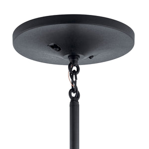 Kichler - 59058BKT - One Light Outdoor Hanging Lantern - Hampshire - Textured Black