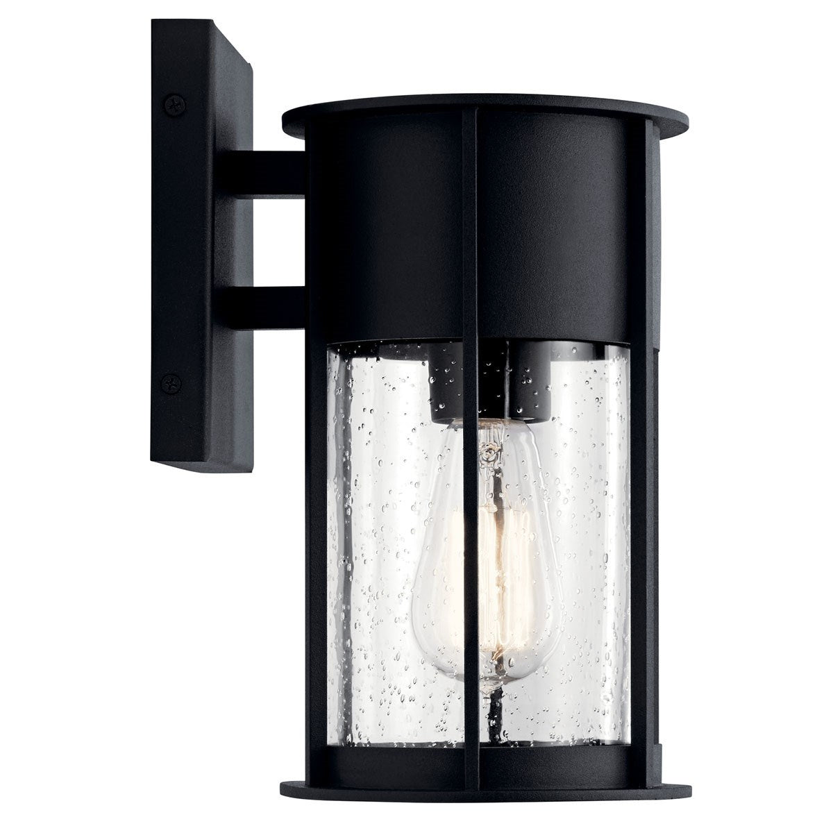 Kichler - 59079BKT - One Light Outdoor Wall Mount - Camillo - Textured Black