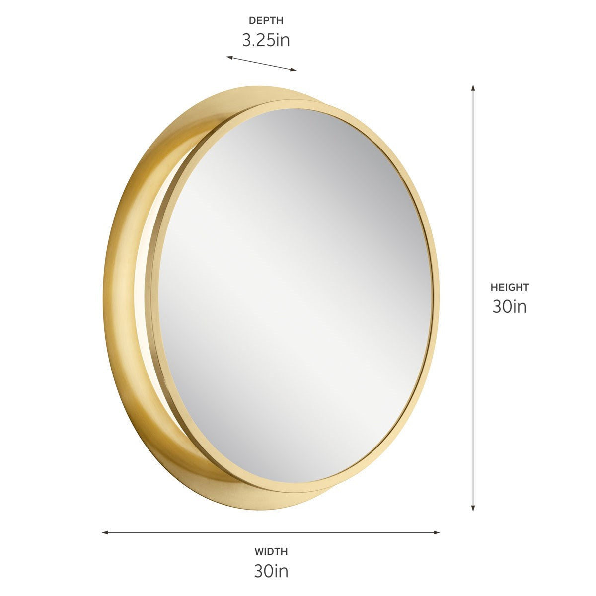 Kichler - 86004CG - LED Mirror - Chennai - Champagne Gold