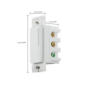 Satco - S11268 - Smart Technology Wall Dimmer - White