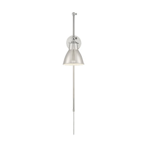 Nuvo Lighting - 60-7365 - One Light Swing Arm Wall Lamp - Fulton - Polished Nickel