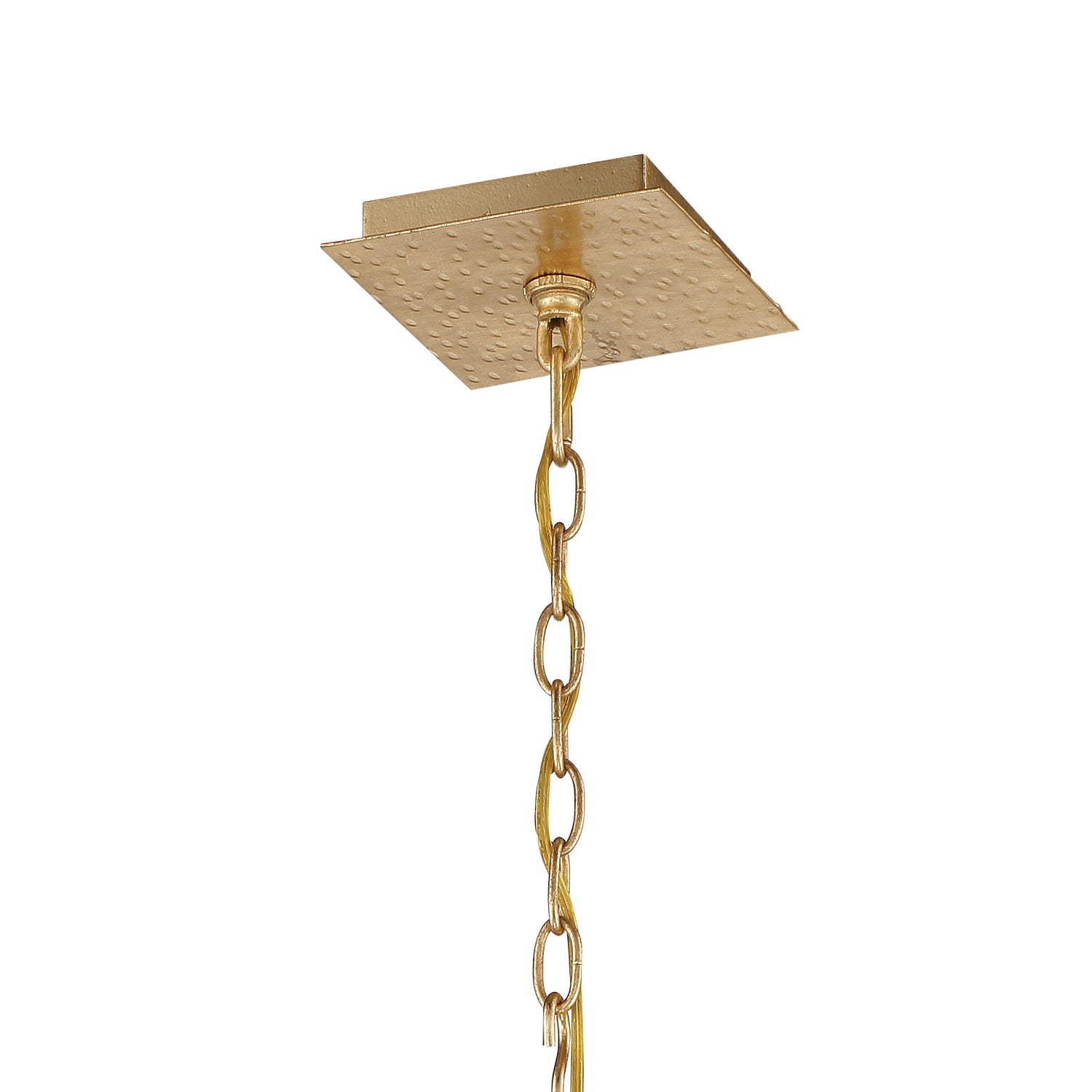 Crystorama - 336-GA - Five Light Chandelier - Capri - Antique Gold