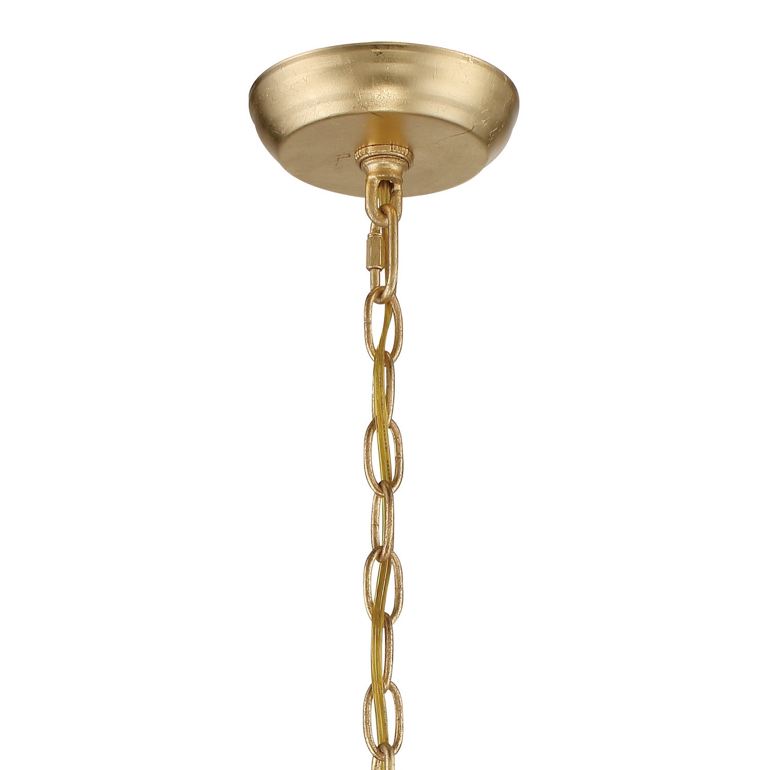 Crystorama - 603-GA - Three Light Chandelier - Rylee - Antique Gold