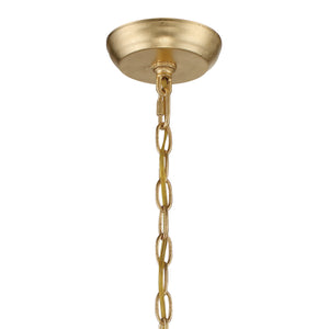 Crystorama - 603-GA - Three Light Chandelier - Rylee - Antique Gold