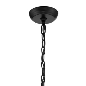 Crystorama - 603-MK - Three Light Chandelier - Rylee - Matte Black