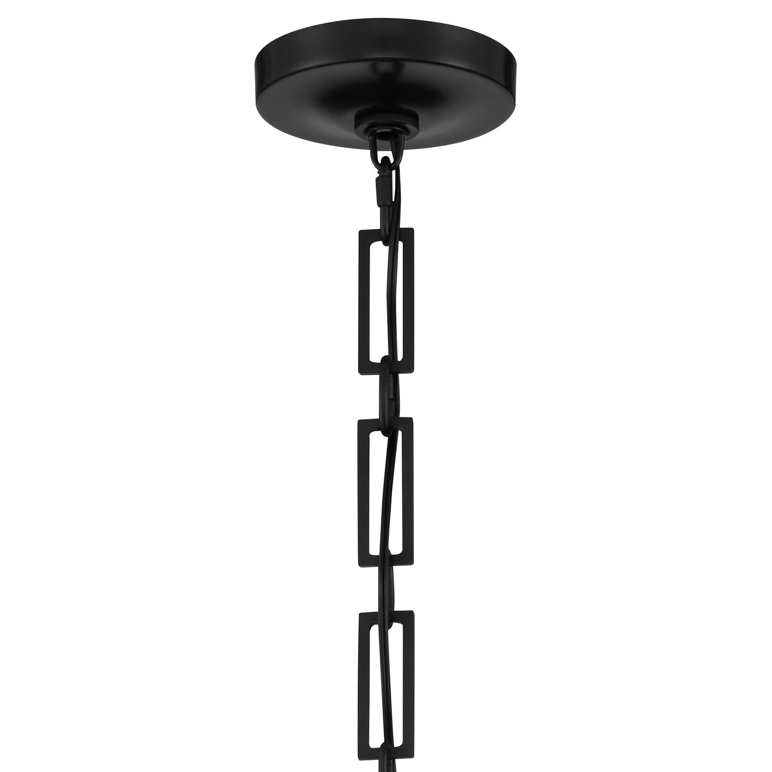 Crystorama - 8685-MK-GA - Two Light Chandelier - Alston - Matte Black / Antique Gold