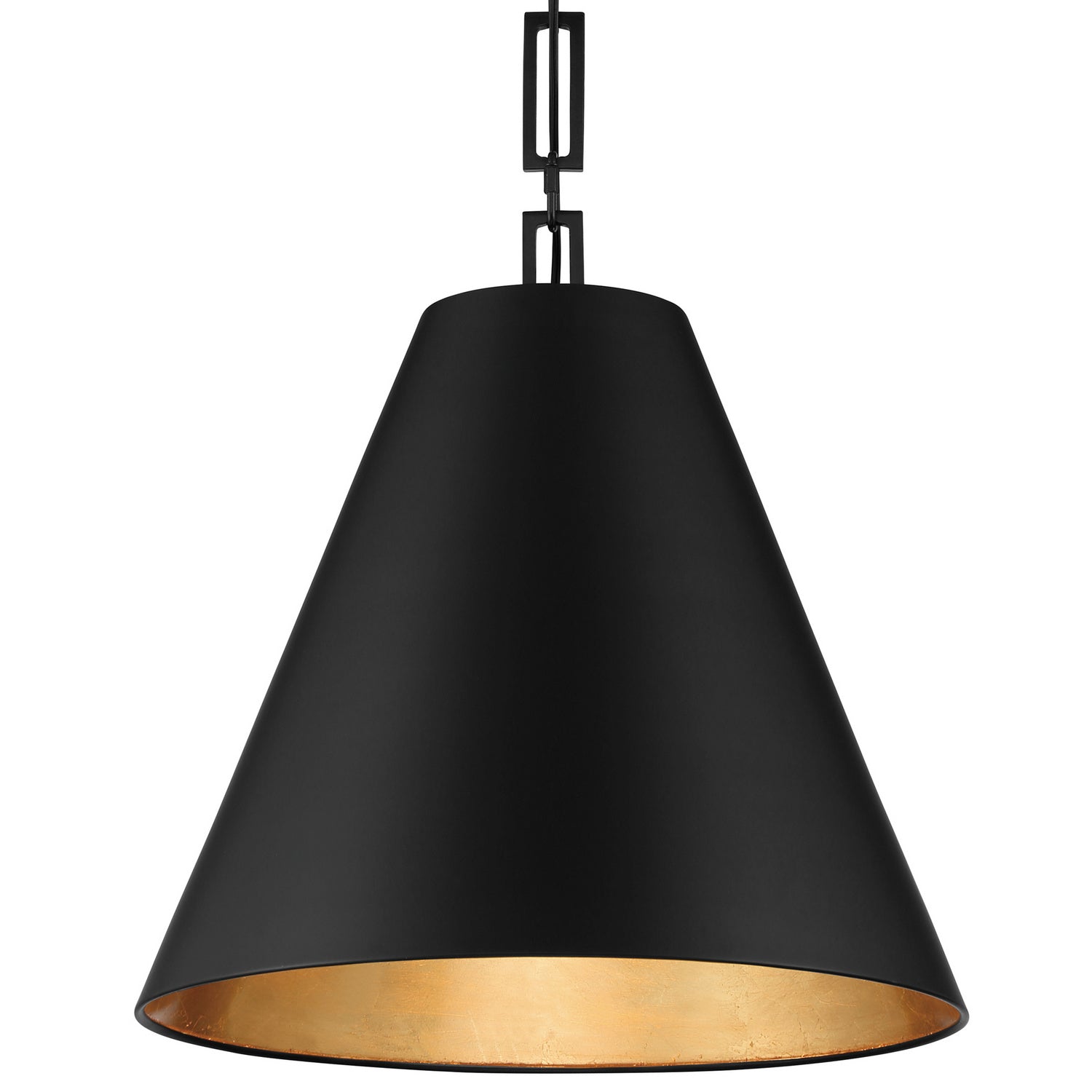 Crystorama - 8687-MK-GA - Three Light Chandelier - Alston - Matte Black / Antique Gold