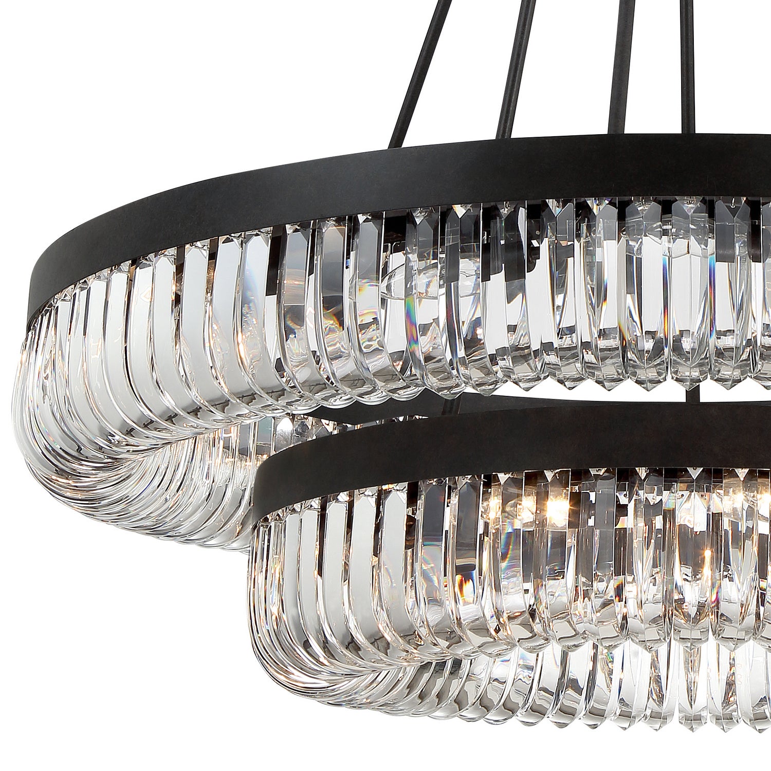 Crystorama - ALI-B2026-CZ - 26 Light Chandelier - Alister - Charcoal Bronze