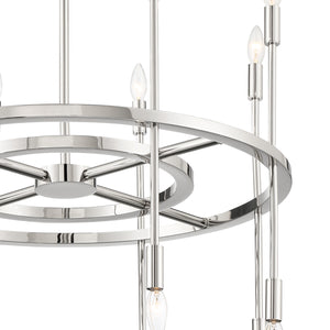 Crystorama - ARS-B4016-PN - 16 Light Chandelier - Aries - Polished Nickel