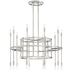 Crystorama - ARS-B4020-PN - 20 Light Chandelier - Aries - Polished Nickel