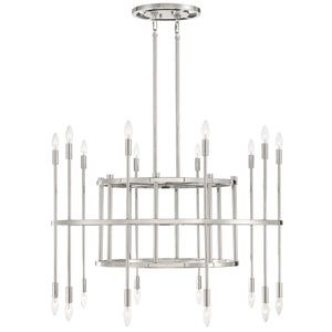 Crystorama - ARS-B4020-PN - 20 Light Chandelier - Aries - Polished Nickel