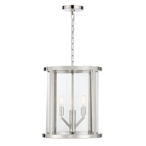 Crystorama - DEV-B8004-PN - Four Light Mini Chandelier - Devon - Polished Nickel