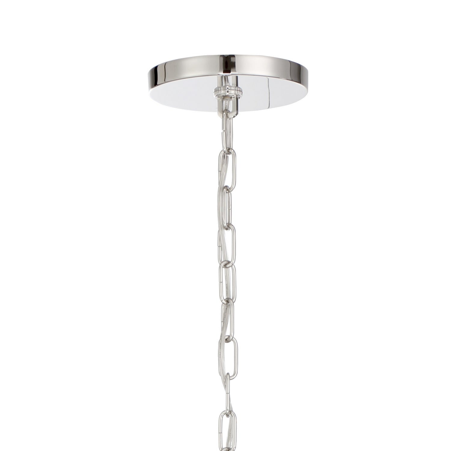 Crystorama - DEV-B8066-PN - Six Light Chandelier - Devon - Polished Nickel