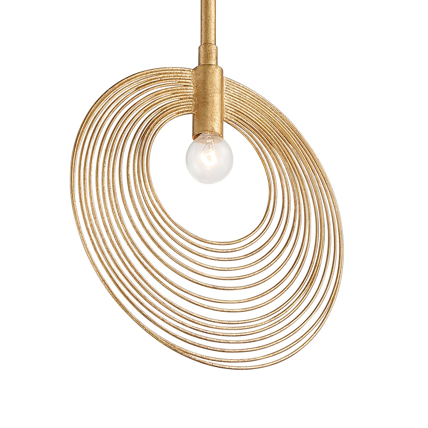 Crystorama - DOR-B7700-RG - One Light Pendant - Doral - Renaissance Gold