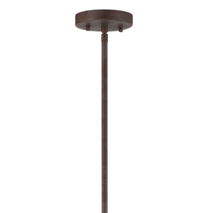 Crystorama - DOR-B7711-FB - One Light Pendant - Doral - Forged Bronze