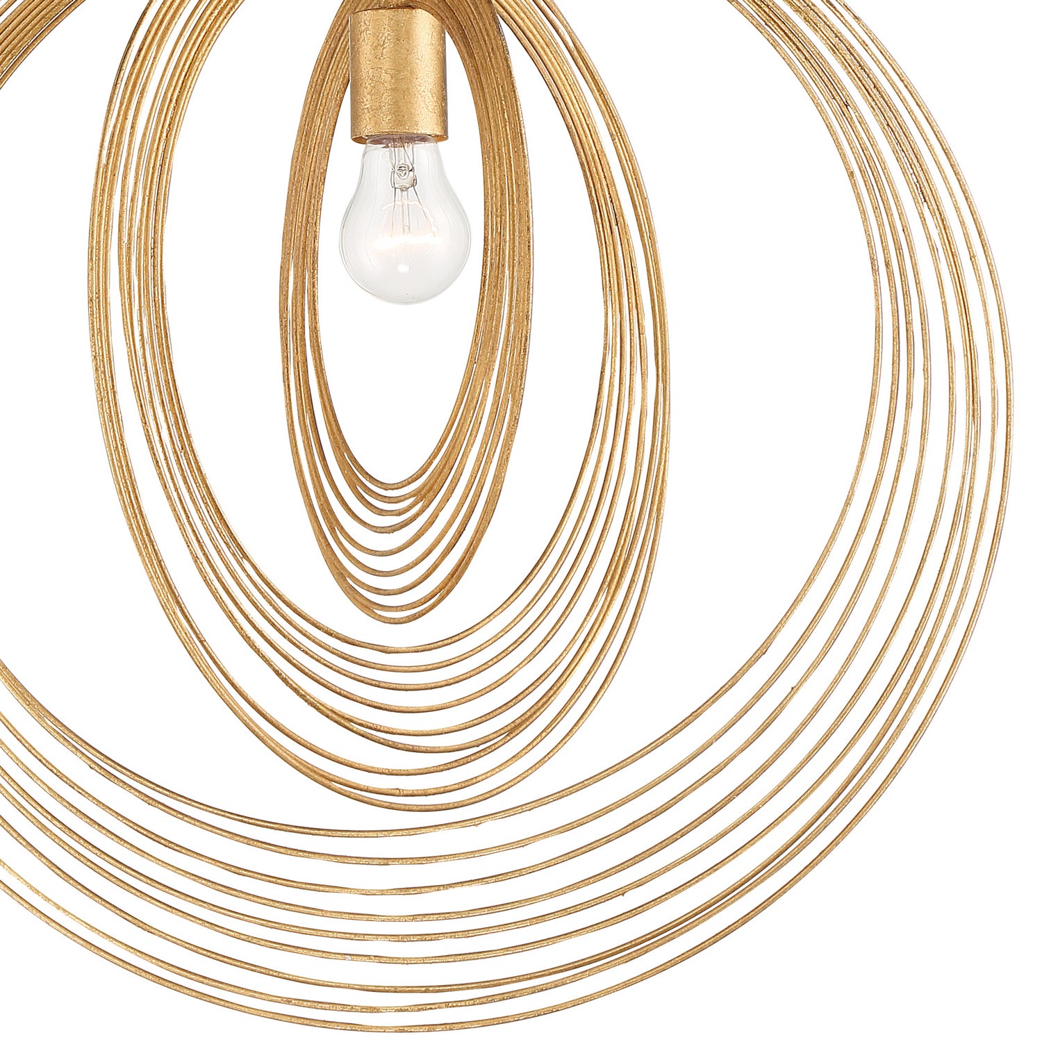 Crystorama - DOR-B7711-RG - One Light Pendant - Doral - Renaissance Gold