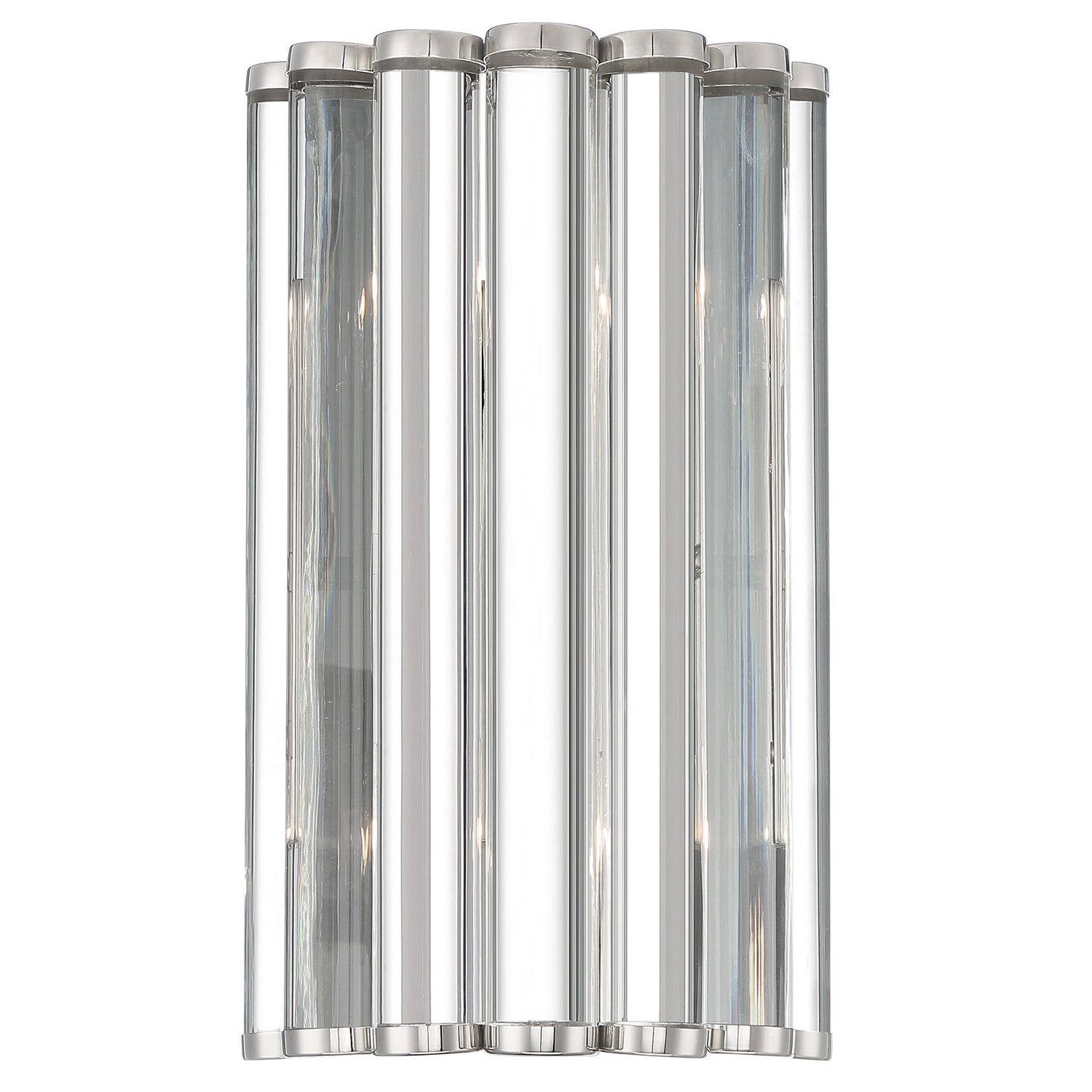 Crystorama - ELL-B3002-PN - Two Light Wall Sconce - Elliot - Polished Nickel