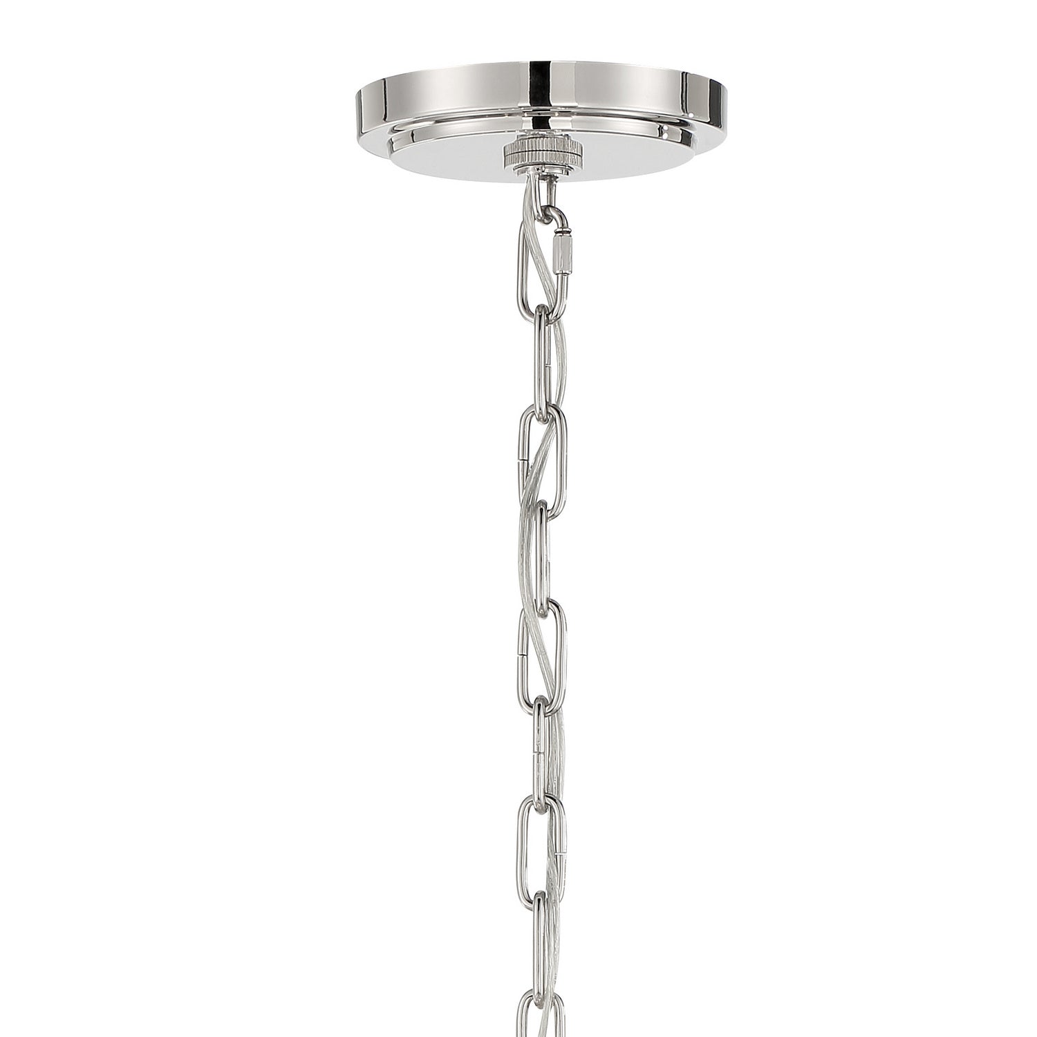 Crystorama - ELL-B3006-PN - Six Light Chandelier - Elliot - Polished Nickel