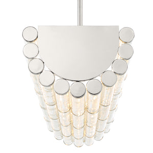 Crystorama - ELL-B3007-PN - Six Light Chandelier - Elliot - Polished Nickel