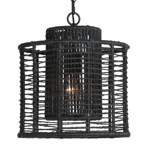 Crystorama - JAY-A5001-MK - One Light Pendant - Jayna - Matte Black