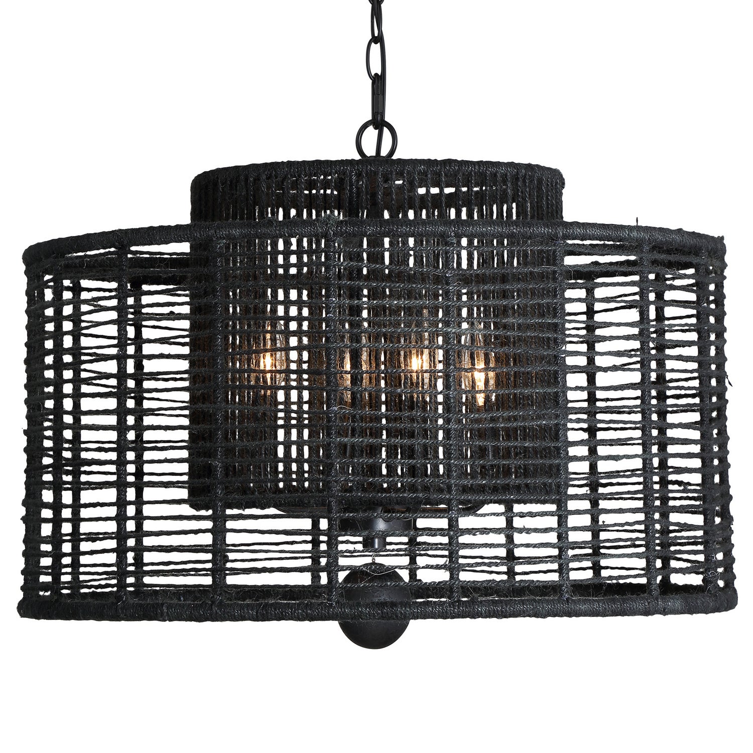 Crystorama - JAY-A5004-MK - Four Light Chandelier - Jayna - Matte Black