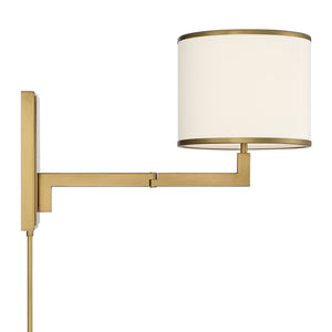 Crystorama - MAD-B4101-AG - One Light Wall Sconce - Madison - Aged Brass