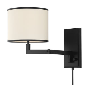 Crystorama - MAD-B4101-MK - One Light Wall Sconce - Madison - Matte Black