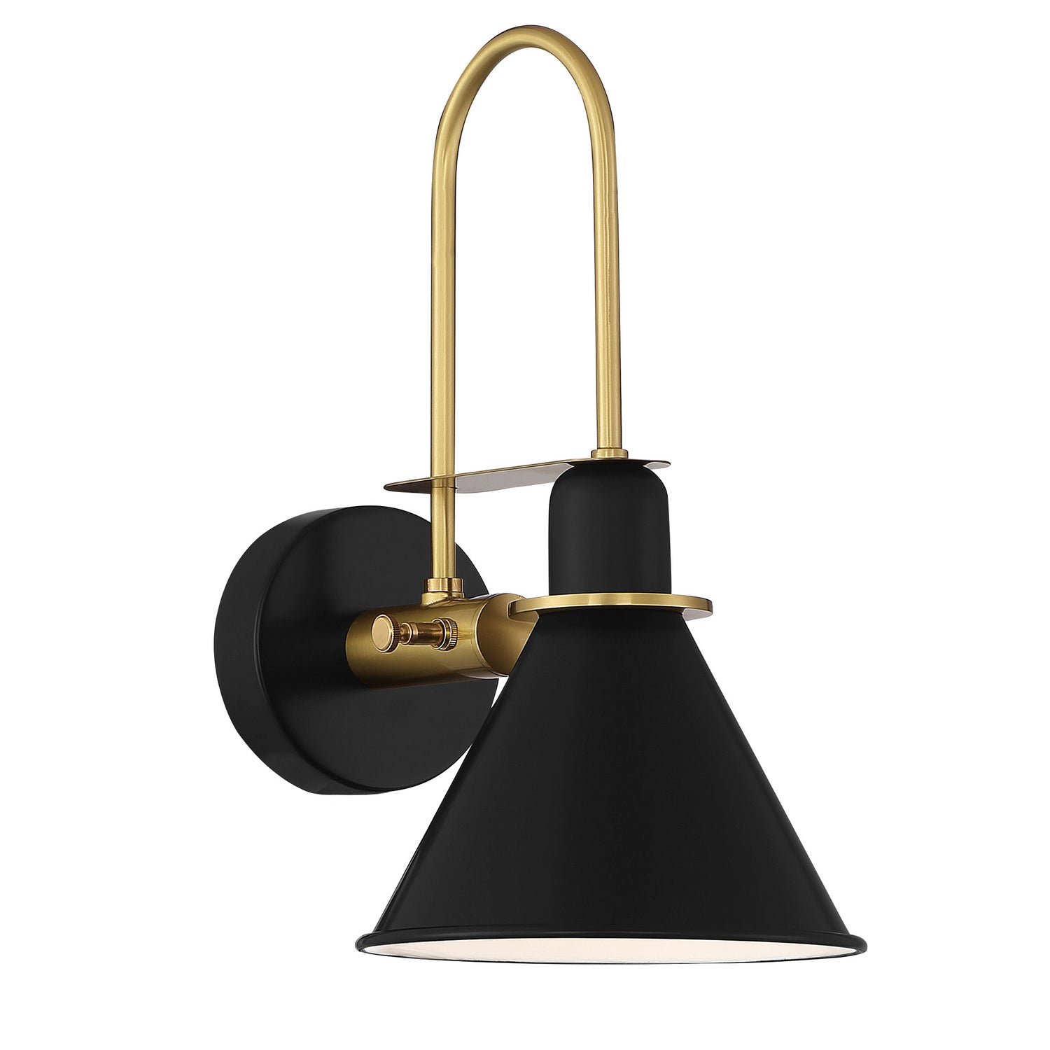 Crystorama - MED-B5501-MK - One Light Wall Sconce - Medford - Matte Black