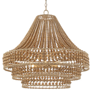 Crystorama - SIL-B6006-BS - Six Light Chandelier - Silas - Burnished Silver